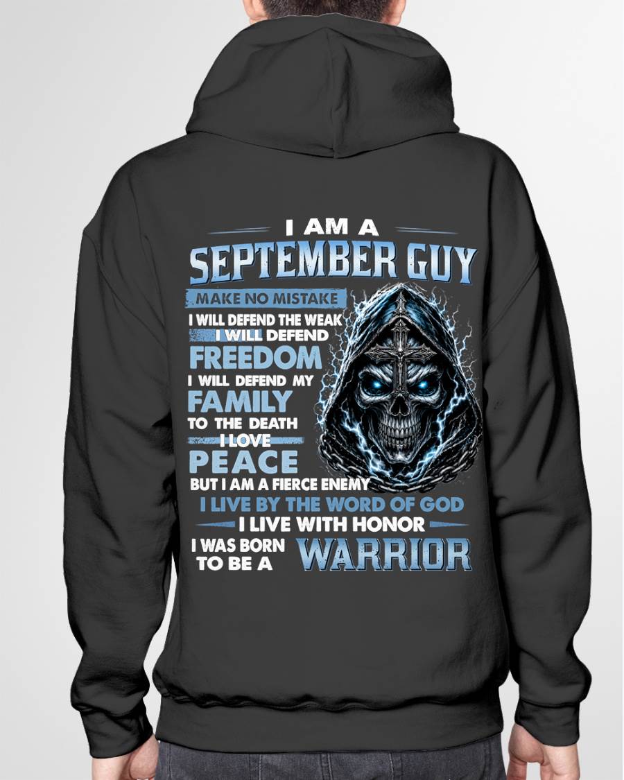 SEPTEMBER GUY – NEVER BACK DOWN - FOR MAN - TLEE09 (SKU2607-271-09)