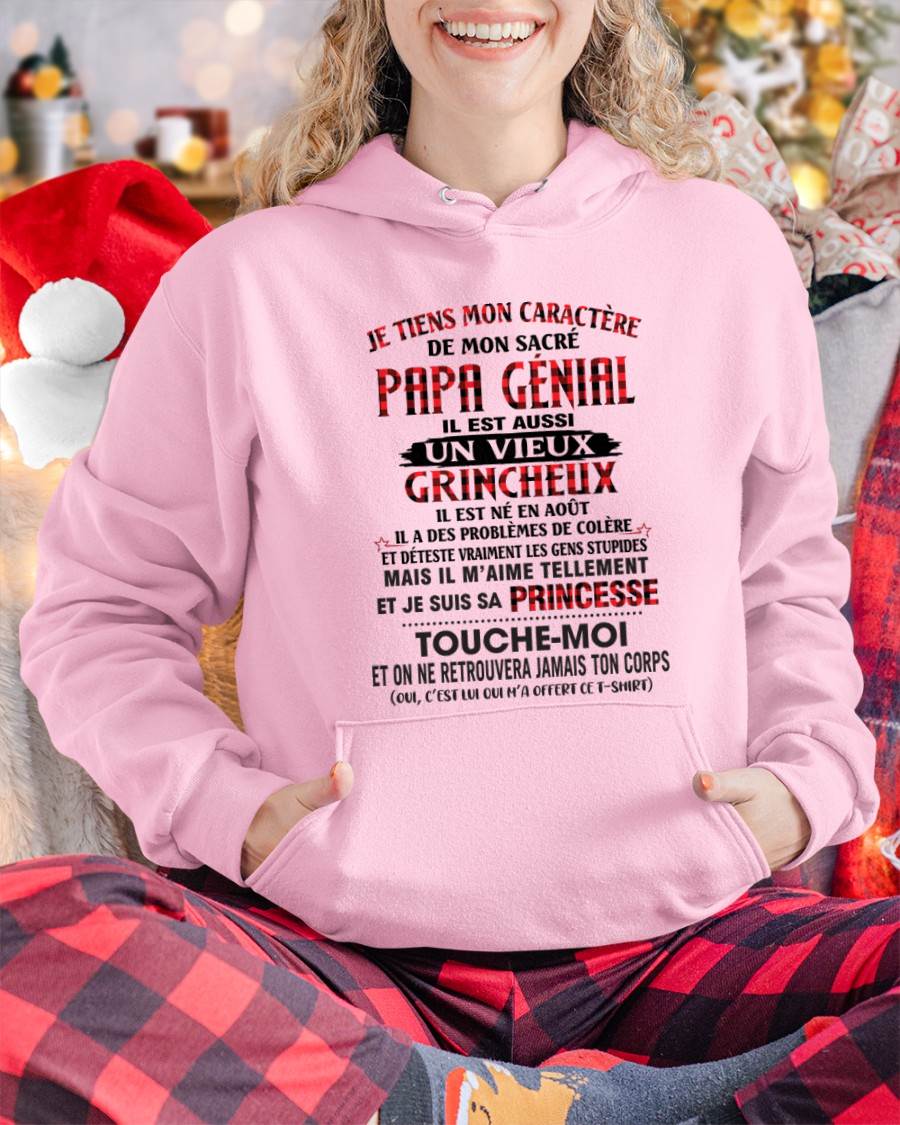 AOÛT / FILLE À PAPA GÂTÉE ET FIÈRE - CADEAU DE PAPA - TLEE08 (SKU2605-355-08)