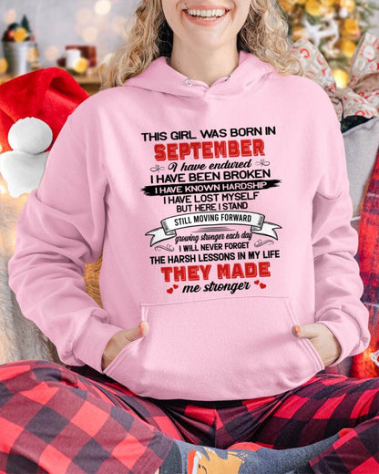 SEPTEMBER - EVERY HARD LESSON MADE ME STRONGER - FOR WOMEN - TLEE09 (SKU2602-22-09)