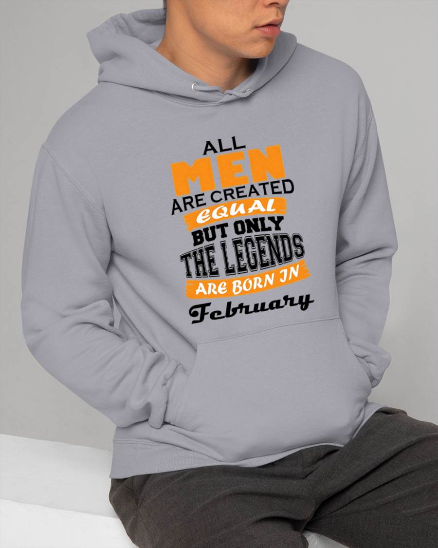 FEBRUARY BORN – ONLY LEGENDS ARE CREATED - FOR MAN - TLEE02 (SKU2606-281-02)