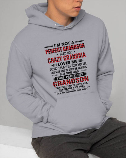 NOT PERFECT, JUST GRANDMA’S FAVORITE GRANDSON - FROM GRANDMA - TLEE00 (SKU2606-362-00)