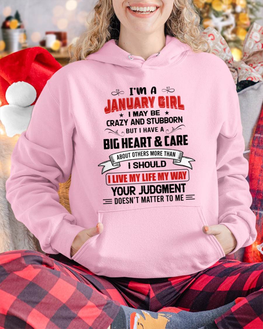 JANUARY - MY LIFE, MY RULES, AND I STAND BY EVERY CHOICE I MAKE - FOR WOMEN - TLEE01 (SKU26T-01239-01)