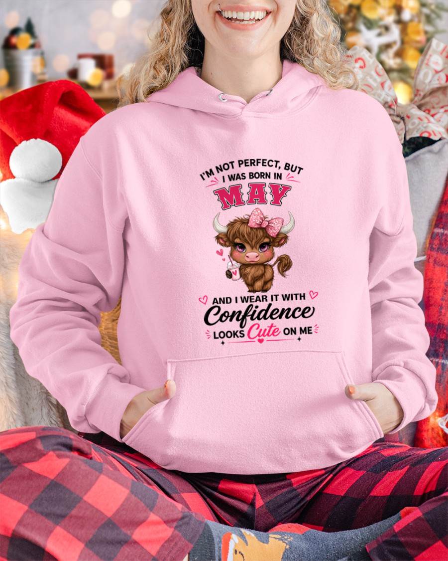 MAY BORN CONFIDENCE TEE - FOR WOMEN - TLEE05 (SKU2608-118-05)
