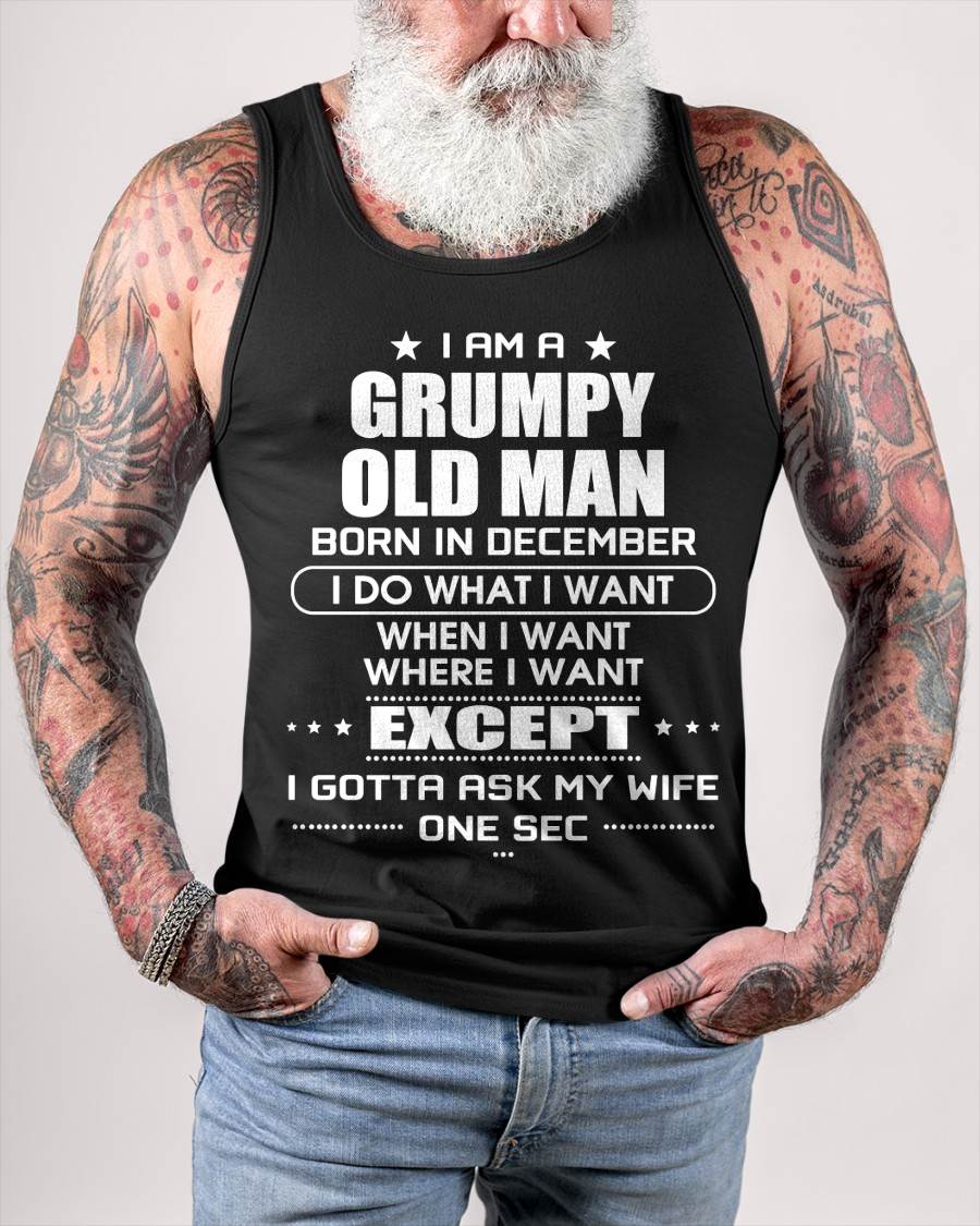 DECEMBER - MUST-HAVE SHIRT FOR EVERY HUSBAND – FUNNY, BOLD & SO TRUE - TLEE12 ( SKU10-90-12 )