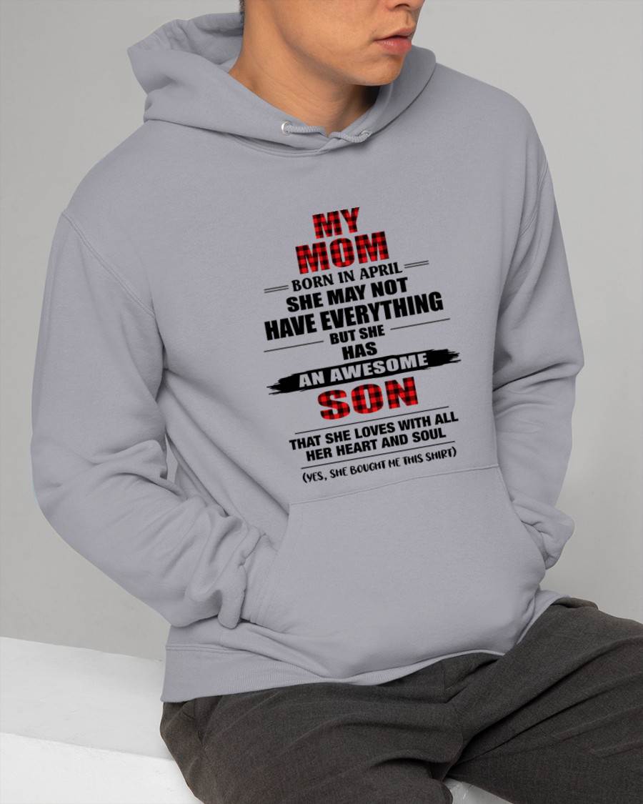 APRIL - A MOTHER'S LOVE, A SON'S PRIDE - FROM MOM - TLEE04 (SKU2606-149-04)