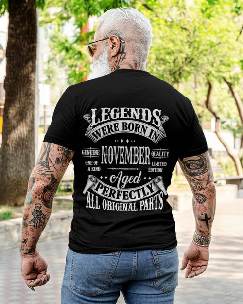 November - Legends Were Born In November Genuine Quality - Gift For Man - TLEE11 (SKU08-37-11)