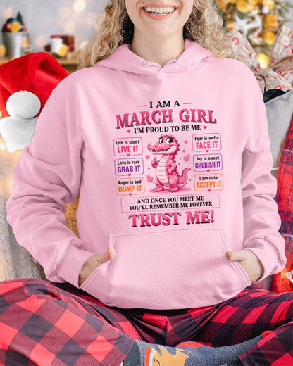MARCH GIRL CUTE ALLIGATOR TEE - FOR WOMEN - TLEE03 (SKU2607-236-03)