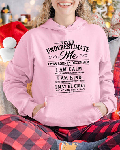 DECEMBER GIRL : CALM, KIND, UNFORGETTABLE - FOR WOMEN - TLEE12 (SKU2606-139-12)