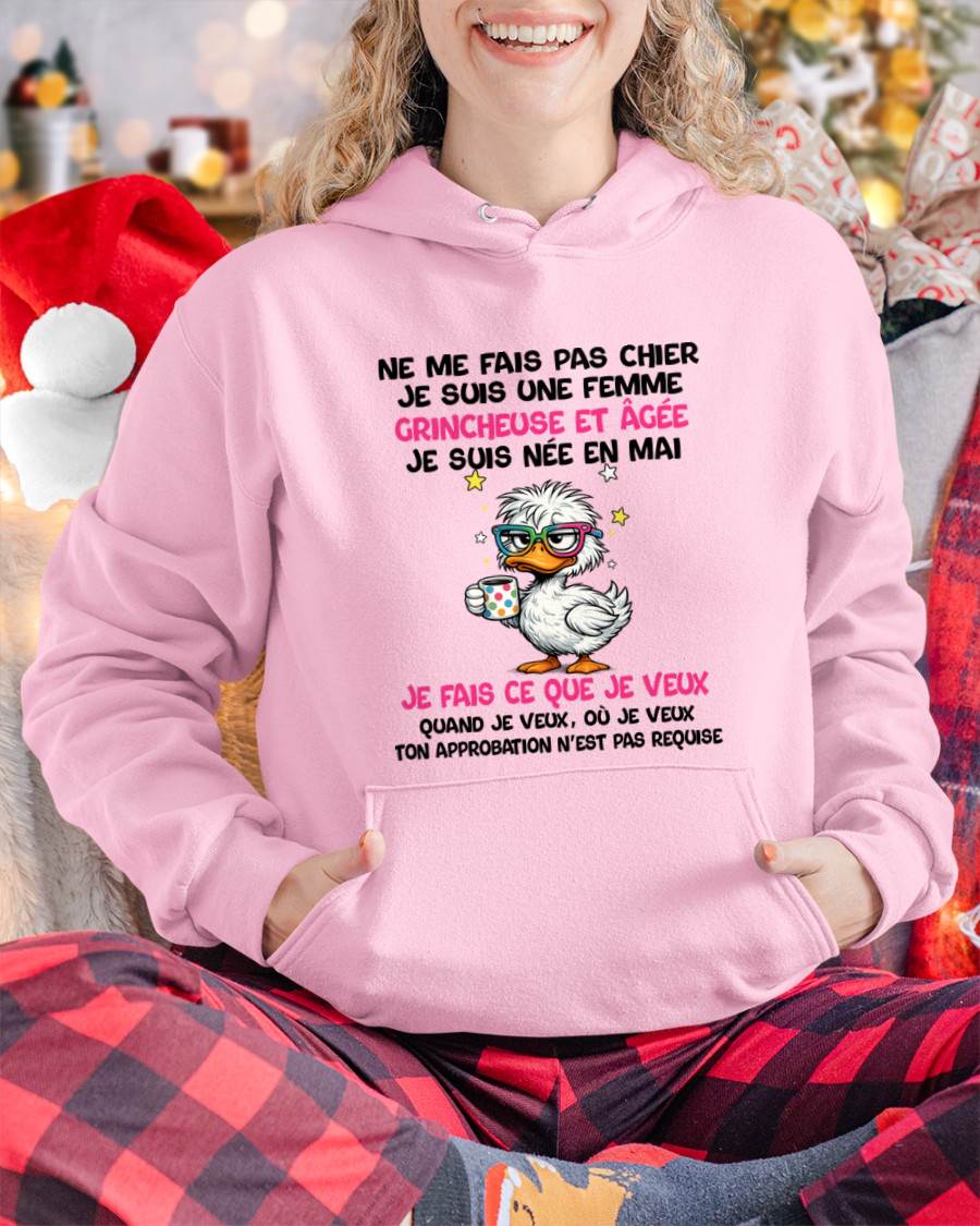 JE SUIS UNE FILLE DE MAI - POUR FEMME - TLEE05 (SKU2604-117-05)