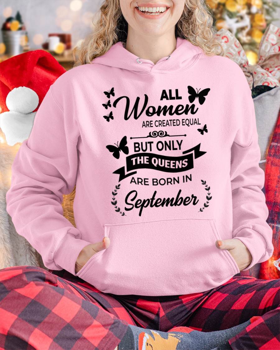 SEPTEMBER GIRLS ARE TRUE QUEENS - FOR WOMEN - TLEE09 (SKU2605-58-09)