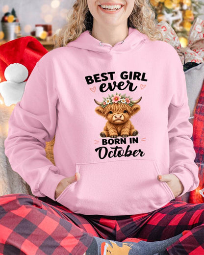 OCTOBER - BEST GIRL EVER - FOR WOMEN - TLEE10 (SKU2607-198-10)
