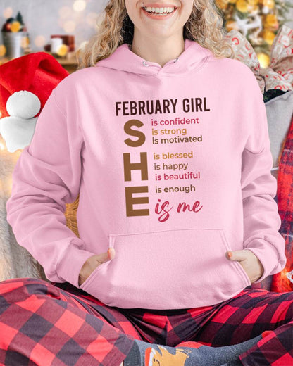 FEBRUARY GIRL - SHE IS ME - FOR WOMEN - TLEE02 (SKU2607-164-02)