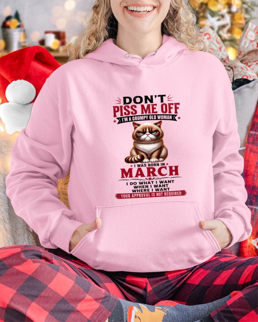 MARCH – ZERO PATIENCE FUNNY CAT - FOR WOMEN - TLEE03 (SKU2608-291-03)