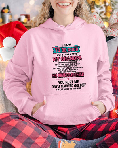 MARCH - I TRY TO BE GOOD BUT I TAKE AFTER MY GRANDPA - FROM GRANDPA - TLEE03 (SKU2606-212-03)