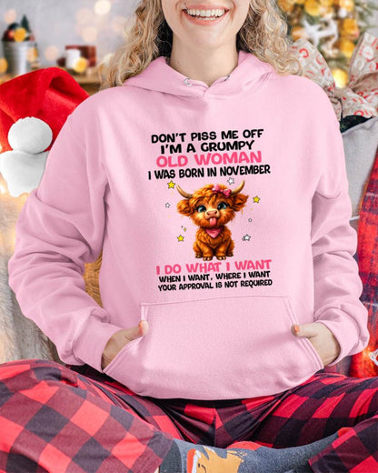 NOVEMBER GRUMPY LADY SHIRT - FOR WOMEN - TLEE11 (SKU2607-215-11)