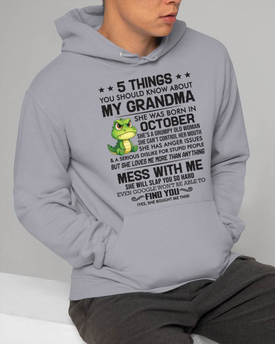 OCTOBER GRANDMAS ARE DIFFERENT - FROM GRANDMA - TLEE10 (SKU10-06-10)