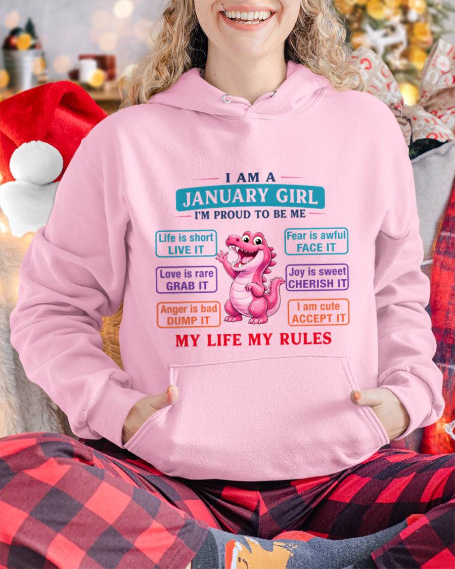 JANUARY GIRL – MY LIFE MY RULES - FOR WOMEN - TLEE01 (SKU2604-245-01)