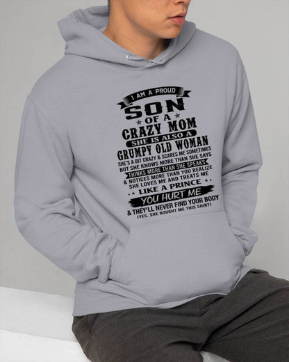 PROUD SON OF A FREAKIN' AWESOME MOM - FROM MOM - TLEE00 (SKU2607-60-00)