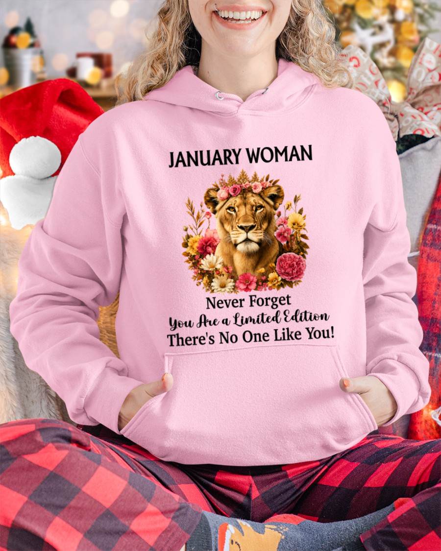 JANUARY WOMAN – PROUD TO BE DIFFERENT - FOR WOMEN - TLEE01 (SKU2607-74-01)