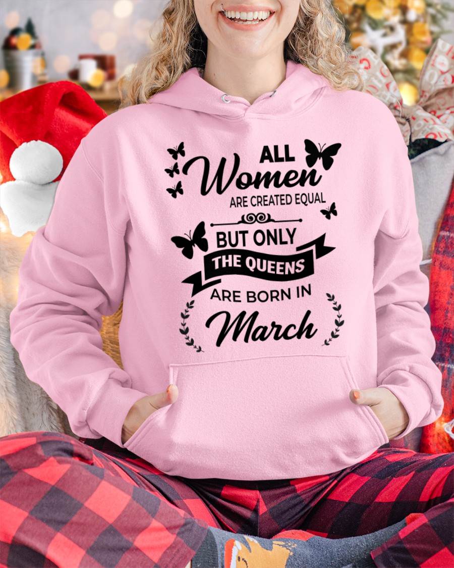 MARCH GIRLS ARE TRUE QUEENS - FOR WOMEN - TLEE03 (SKU2605-58-03)