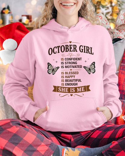 OCTOBER GIRL – FAITH, STRENGTH & BEAUTY - FOR WOMEN - TLEE10 (SKU2605-378-10)