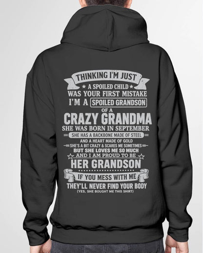 SEPTEMBER - GRANDMA’S PROTECTION MODE: ON - FROM GRANDMA - TLEE09 (SKU2607-06-09)