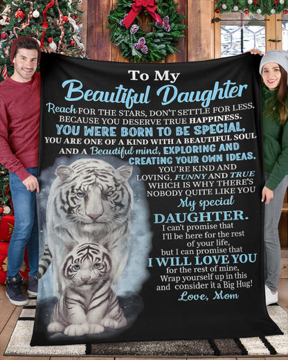 Special Gift For Your Daughter Blanket - From Mom (SKUB10-113) FULL