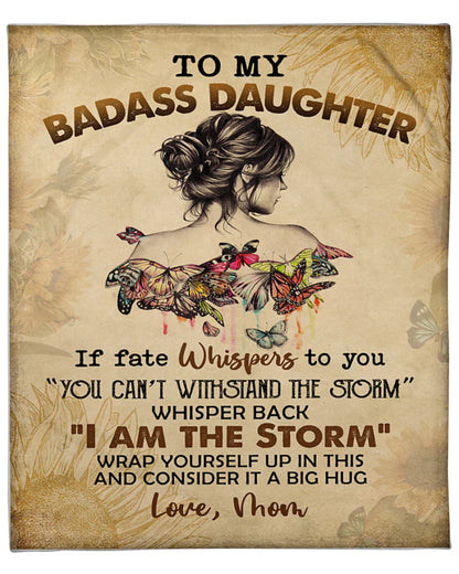Special Gift For Your Daughter Blanket - From Mom