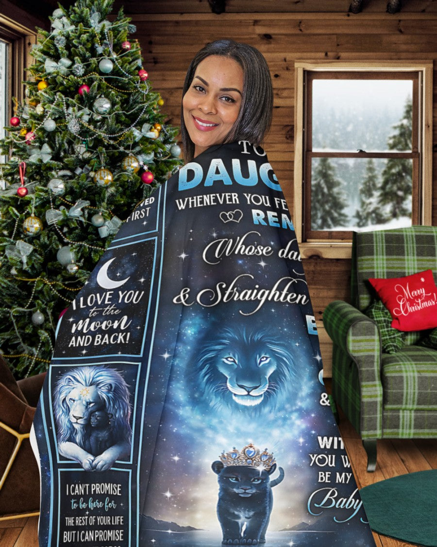 Special Gift For Your Daughter Blanket - From Dad (SKU2604-125) FULL