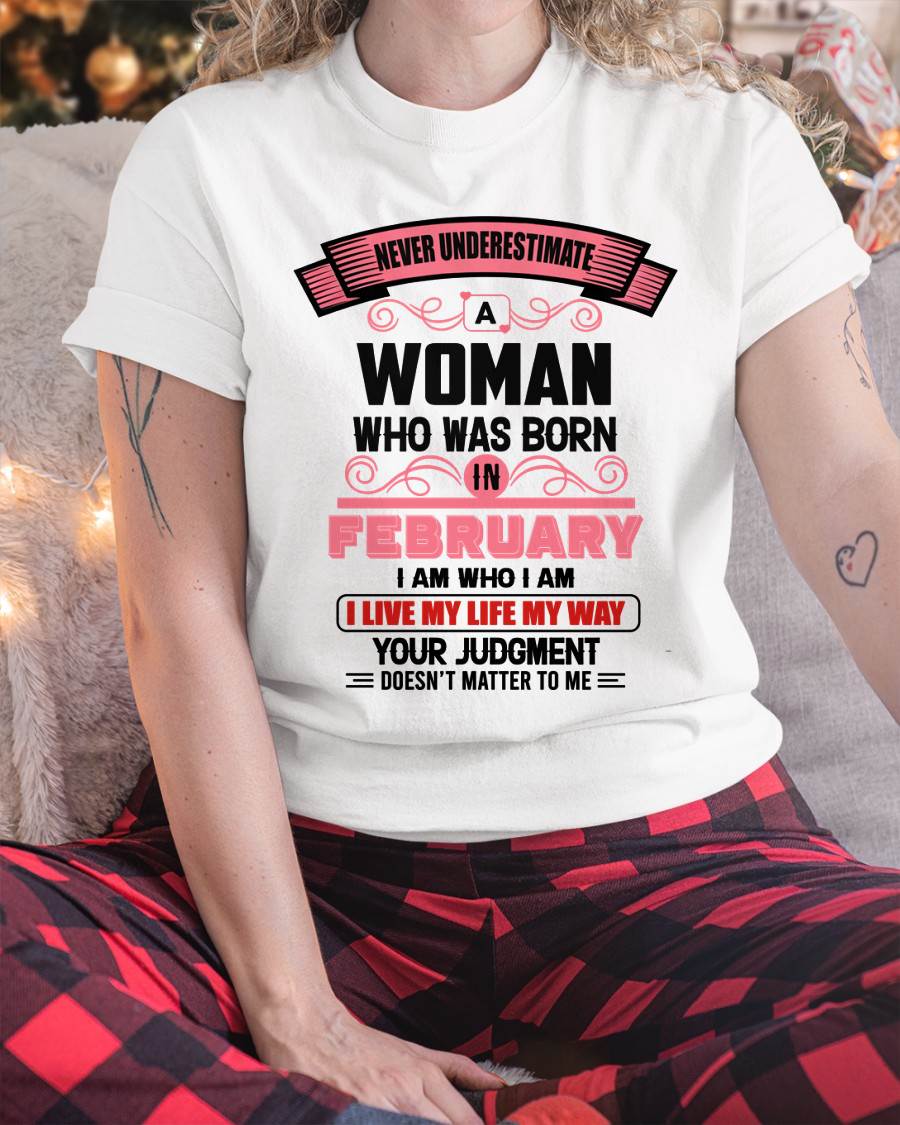 FEBRUARY - I AM WHO I AM — CONFIDENT, INDEPENDENT, AND UNAPOLOGETIC - FOR WOMEN - TLEE02 (SKU2602-91-02)