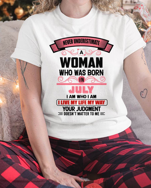 JULY - I AM WHO I AM — CONFIDENT, INDEPENDENT, AND UNAPOLOGETIC - FOR WOMEN - TLEE07 (SKU2602-91-07)