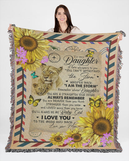 Special Gift For Your Daughter Blanket - From Mom (SKU2605-118)