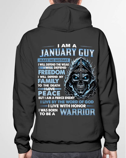 JANUARY GUY – NEVER BACK DOWN - FOR MAN - TLEE01 (SKU2607-271-01)