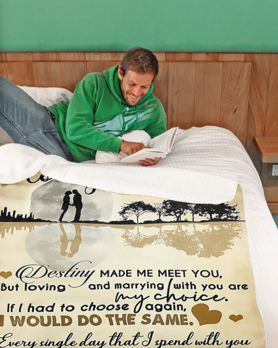 Special Gift For Your Husband Blanket - From Wife01
