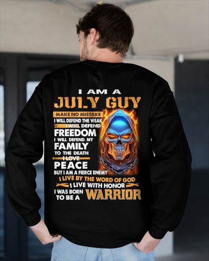 JULY - A WARRIOR BY BLOOD, A BELIEVER BY HEART - GIFT FOR MAN - TLEE07 (SKU10-51-07)
