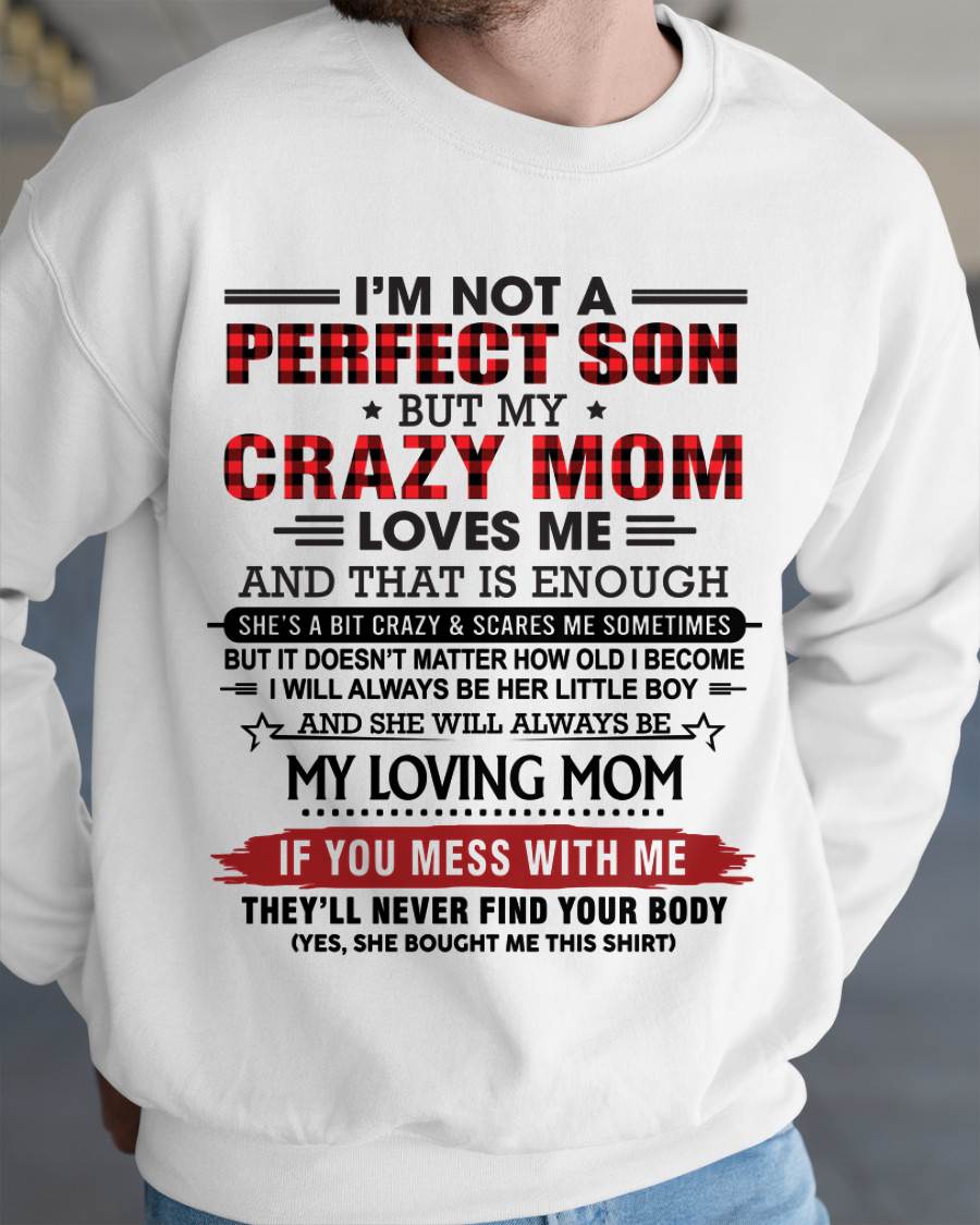 NO MATTER HOW OLD I GET, I’LL ALWAYS BE MY MOM’S LITTLE BOY - FROM MOM - TLEE00 (SKU2602-59-00)