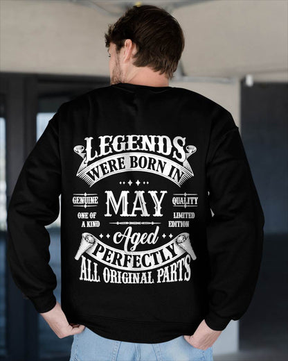 May - Legends Were Born In May Genuine Quality - Gift For Man - TLEE05 (SKU08-37-05)