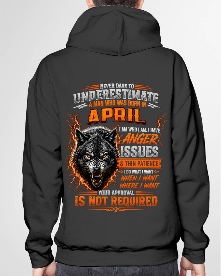 APRIL MAN I DO WHAT I WANT SHIRT - FOR MAN - TLEE04 (SKU2608-244-04)