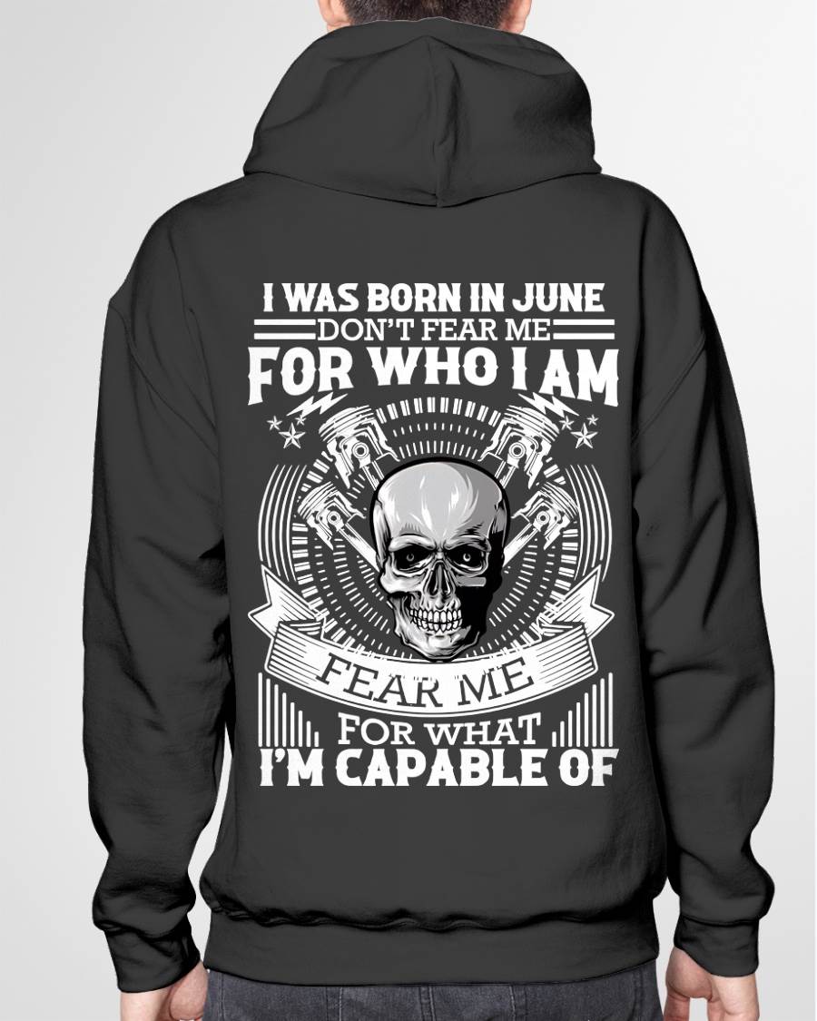 JUNE – DON’T FEAR ME FOR WHO I AM, FEAR ME FOR WHAT I’M CAPABLE OF - FOR MAN - TLEE06 (SKU2604-199-06)