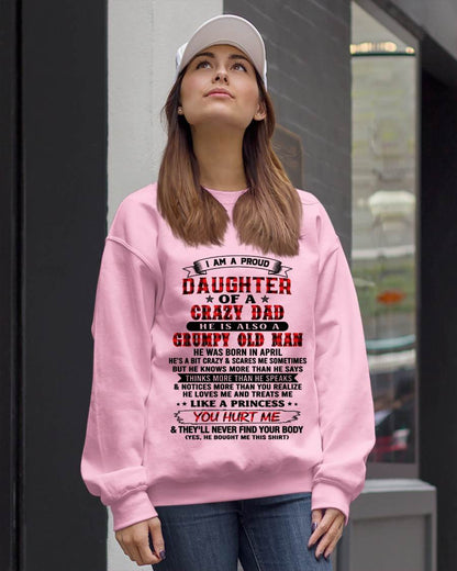 APRIL - EVERY PRINCESS HAS A CRAZY DAD - FROM DAD - TLEE04 (SKU2608-627-04)