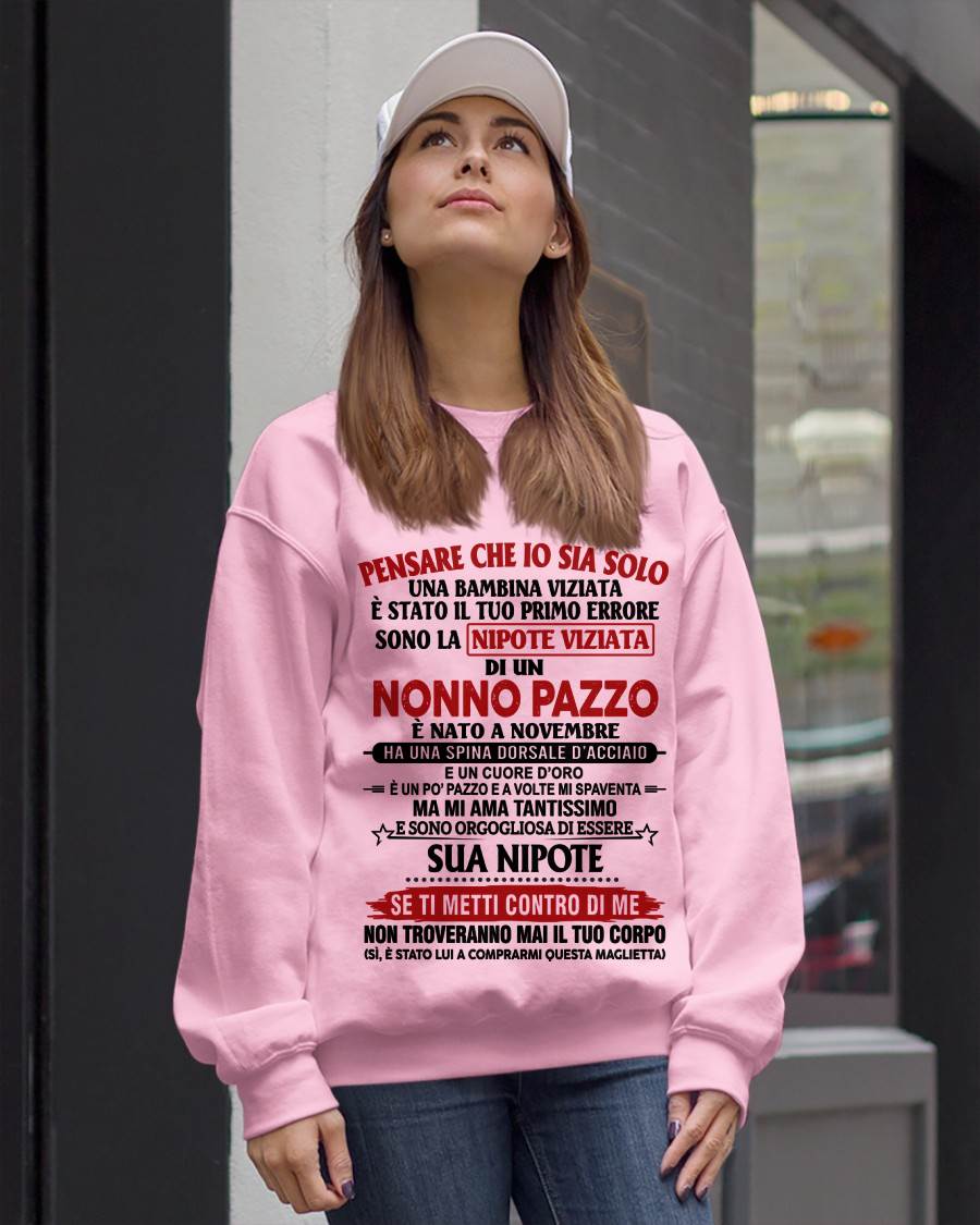 NONNO PAZZO NATO A NOVEMBRE - DAL NONNO - TLEE11 (SKU2605-333-11)