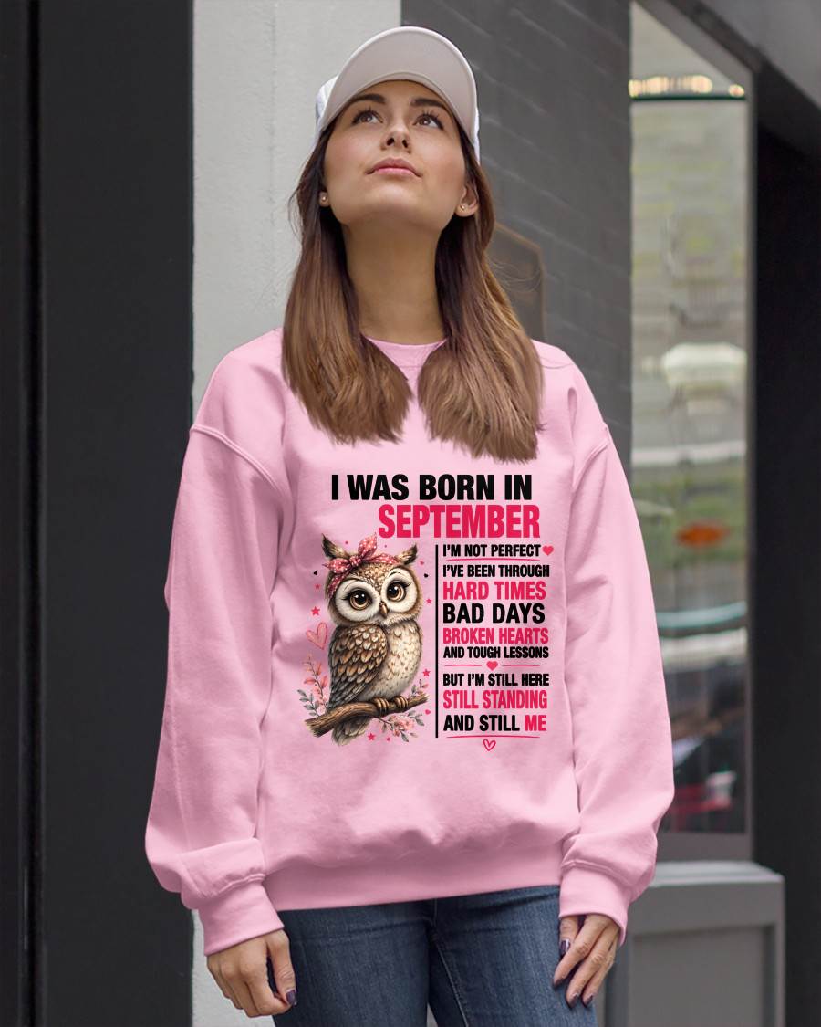 BORN IN SEPTEMBER – STILL HERE, STILL STANDING - FOR WOMEN - TLEE09 (SKU2605-152-09)