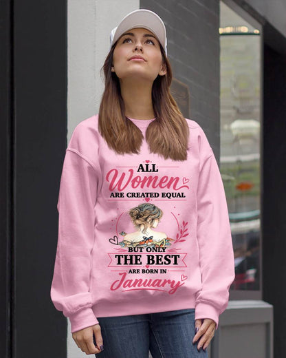 JANUARY GIRLS ARE SIMPLY THE BEST - FOR WOMEN - TLEE01 (SKU2604-316-01)