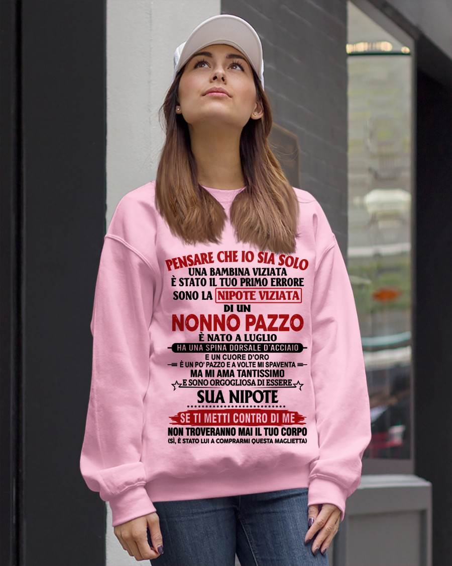 NONNO PAZZO NATO A LUGLIO - DAL NONNO - TLEE07 (SKU2605-333-07)