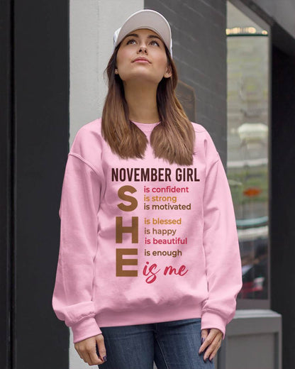 NOVEMBER GIRL - SHE IS ME - FOR WOMEN - TLEE11 (SKU2607-164-11)