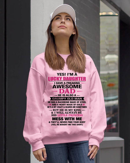A LUCKY DAUGHTER – DADDY’S LITTLE PRINCESS - FROM DAD - TLEE00 (SKU2604-16-00)
