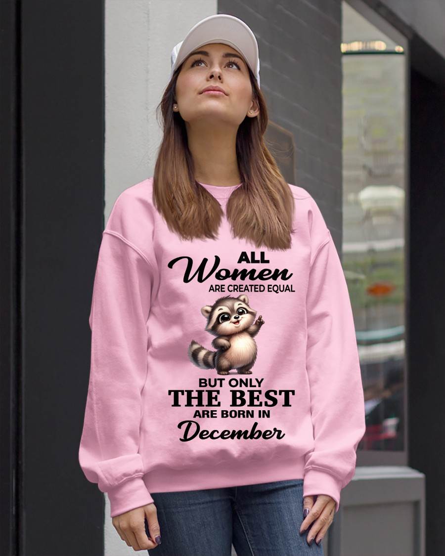 DECEMBER BORN WOMEN ARE THE BEST - FOR WOMEN - TLEE12 (SKU2604-78-12)