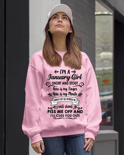 JANUARY GIRL - WITH AN ATTITUDE YOU SHOULDN’T TEST - FOR WOMEN - TLEE01 (SKU2602-61-01)