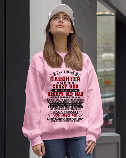 FEBRUARY - EVERY PRINCESS HAS A CRAZY DAD - FROM DAD - TLEE02 (SKU2608-627-02)