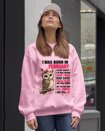 BORN IN FEBRUARY – STILL HERE, STILL STANDING - FOR WOMEN - TLEE02 (SKU2605-152-02)